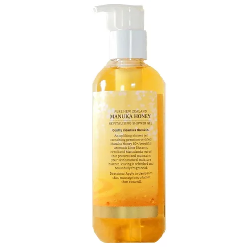 Vista 2 de Wild Ferns Gel de ducha de miel de manuka Limpiador hidratante natural, para piel seca