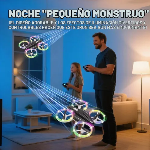 Vista 2 de Mini dron de juguete para niños, dron controlado a distancia