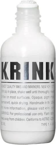Vista 17 de Krink K-60 Marcador de Pintura Rojo - Marcadores de Graffiti de Bellas Artes Vibrantes y Opacos para Lienzo, Metal, Vidrio, Papel y Más - Marcador