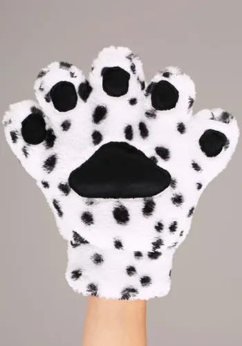 Vista 3 de Guantes de dálmata para niños Multicolor