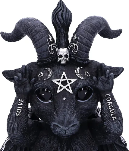 Vista 5 de Nemesis Now Cult Cuties Three Wise Baphoboo Negro 53in
