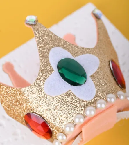 Vista 2 de Disfraz de corona de margarita de princesa, accesorios de princesa, conjunto de Halloween para mujeres y niñas