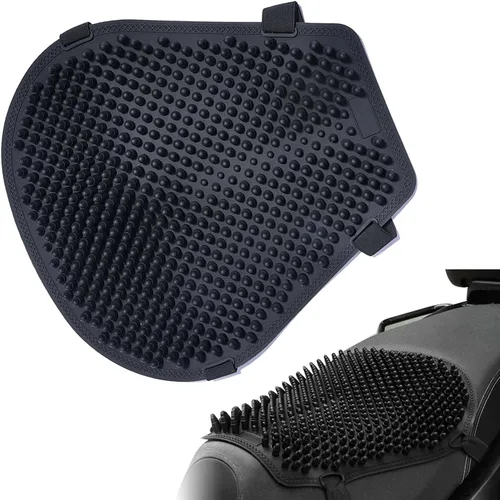 Vista 7 de SUNPIE Cojín de Asiento de Motocicleta Pequeña Cubierta de Gel Almohadilla Plegable Universal Estructura de Panal 3D Cojín de Asientos