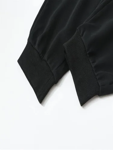 Vista 3 de GORGLITTER Pantalones deportivos con estampado de alas para hombre, con cordón en la cintura