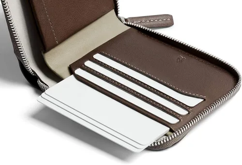 Vista 4 de Bellroy Cartera con cremallera - Edición Premium cartera de piel con cremallera monedero