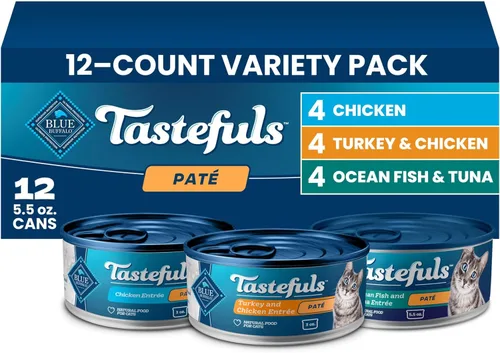 Vista 34 de Blue Buffalo Tastefuls - Paquete variado de alimentos húmedos para gatos