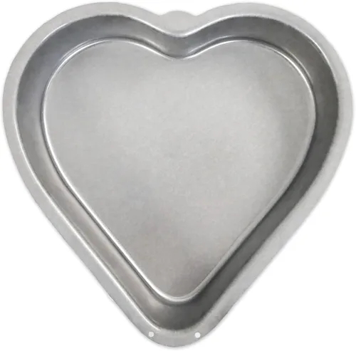 Vista 8 de USA Pan Global Bakeware Molde para pastel con forma de corazón elegante