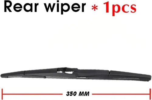 Vista 5 de Oulesh Limpiaparabrisas para SsangYong Korando 2011-2020, limpiaparabrisas de 13.780 in, 1 juego