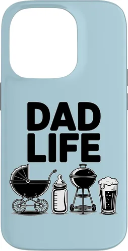 Vista 17 de Dad Life Beer Stroller Bottle Grill Adorable Father Case for iPhone 16