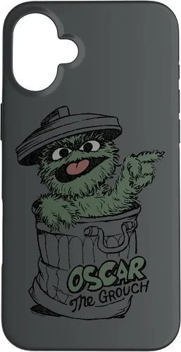 Vista 21 de Funda para iPhone 14 Pro Max Sesame Street Oscar Early Grouch