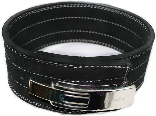 Vista 6 de Pequeño cinturón de levantamiento de pesas con hebilla de palanca, cinturón duradero premium (dinamizado)