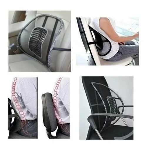 Vista 3 de Corrector De Espalda Lumbar Soporte De Espaldar Para Silla