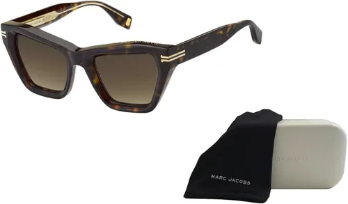 Vista 3 de Marc Jacobs MJ1001S Square Sunglasses for Women BUNDLE with Designer iWear Complimentary Eyewear Kit