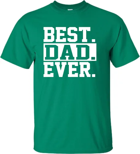 Vista 11 de Go All Out Camiseta de adulto para el día del padre con texto en inglés Best Dad Ever #1 Dad World's Greatest Dad