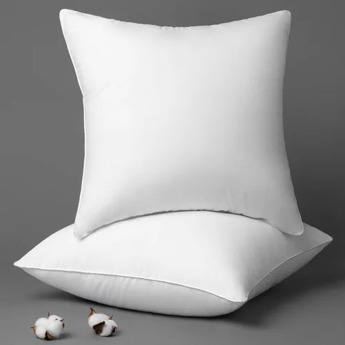 Vista 10 de Inserto de almohada Phantoscope - Inserto de almohada con funda de algodón 100% - Inserto de almohada cuadrada para almohada lumbar - Almohadas