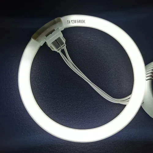 Vista 4 de Bombilla de repuesto T4 de 12W para espejo de maquillaje Conair, lámpara fluorescente circular de 5.5
