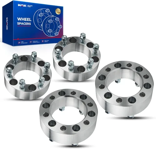 Vista 57 de KAX - Espaciadores de rueda de 0.197 x 4.252 in, espaciador centrado en cubo de 5 lengüetas para Ford Escape Negro