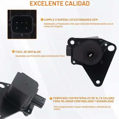 Vista 4 de 911-902 Válvula de control del corredor del colector de admisión IMRC 4884549AD compatible con Jeep Compass Patriot Dodge Caliber Journey Avenger