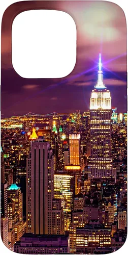Vista 14 de Funda para iPhone 16 New York City Skyline NYC