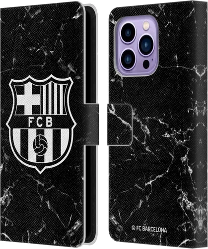 Vista 84 de Head Case Designs Funda de piel con licencia oficial del FC Barcelona Barca Crest Patterns, tipo cartera, compatible con Apple iPhone 11