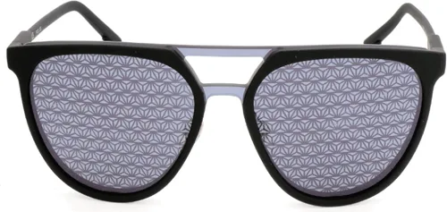 Vista 2 de Police gafas de sol Wave 2 SPL-586 6AAL Matt Black - Grey con lentes efecto Mirror