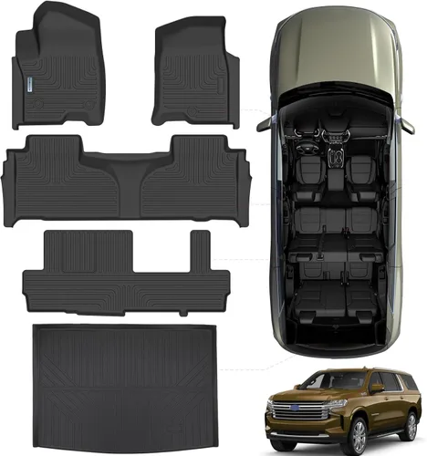 Vista 9 de Revestimientos de suelo para Acura ADX y Honda HR-V 2023-2026 TPE 2023-2026 TPE protección para todo tipo de clima, tapetes de primera y 2ª fila