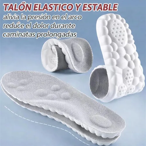 Vista 3 de Plantillas Masajeadoras para tartas, 2026 Confort Transpirable Plantilla Transpirable y Amortiguador Mejora la Postura para Mujer