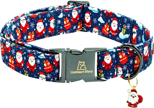 Vista 11 de Lionheart glory Collar de perro, collar azul para perros pequeños, collar de dinosaurio ajustable para perros pequeños, regalo para mascotas