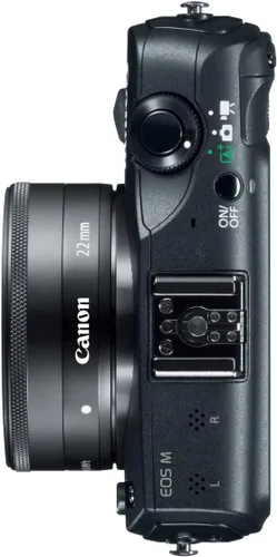 Vista 3 de Cámara sistemas compacta con LCD de 3 pulgadas de 18.0 megapíxeles Canon EOS M.