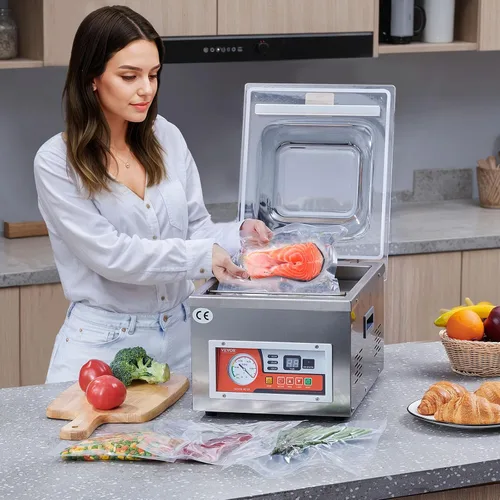 Vista 8 de VEVOR Chamber Vacuum Sealer 260W Sealing Power 10.2 Inch Sealing Length