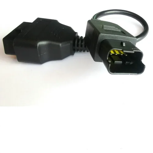 Vista 3 de Adaptador de diagnóstico del Pin del OBD 4 de la motocicleta de OTKEFDI, conector del Can-Bus de la motocicleta OBDII DDA de Multistrada