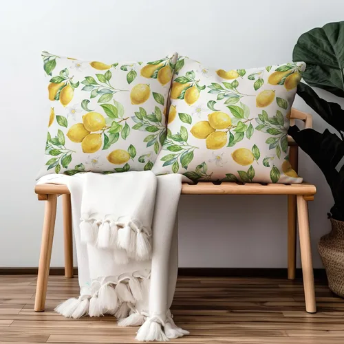 Vista 110 de Juego de 2 fundas de almohada de 16 x 16 pulgadas, diseño patriótico de bandera estadounidense con estrellas para exteriores, estilo casa de campo
