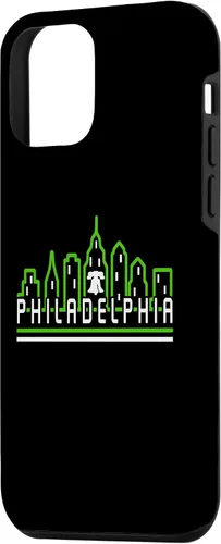 Vista 2 de Carcasa para iPhone 12 mini Philly Philadelphia Liberty Bell City Skyline Brotherly Love