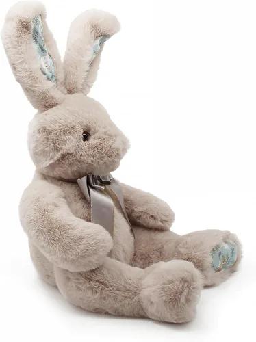 Vista 7 de oitscute - Lindo conejo de peluche de piel sintética de 24 pulgadas para niña, bebé y niño (beige)