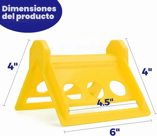 Vista 3 de Paquete de 24 Protectores de Esquina de Borde con Estuche de Transporte para Envío de Carga de Camión de Plataforma - Protectores de Plástico