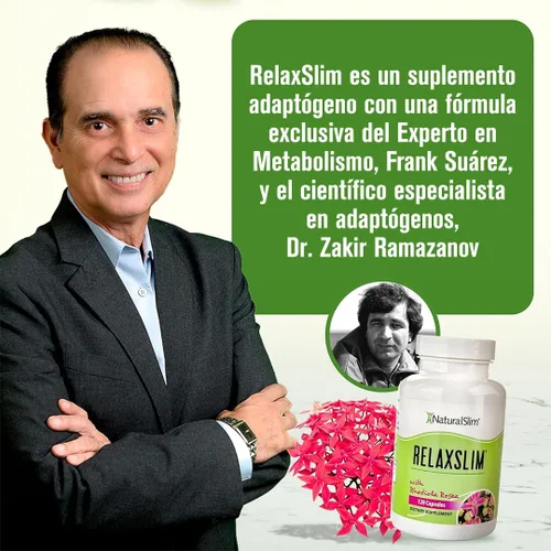 Vista 6 de Naturalslim Relaxslim - Potenciador del metabolismo, ayuda a quemar grasa, supresor del apetito y alivio del estrés, fuente de energía natural