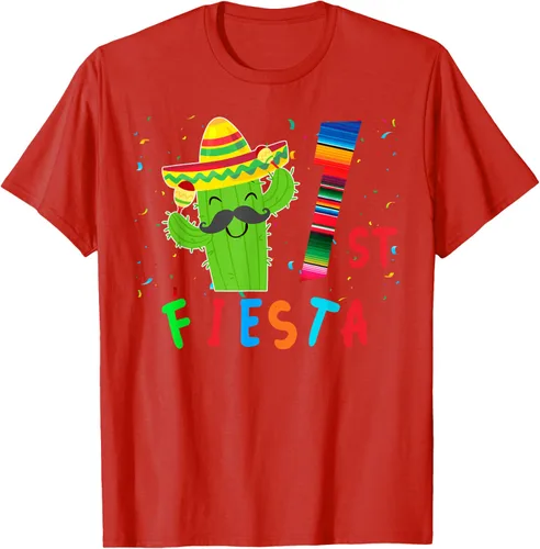 Vista 108 de Camiseta mexicana para fiesta temática de cumpleaños a juego, Negro, S