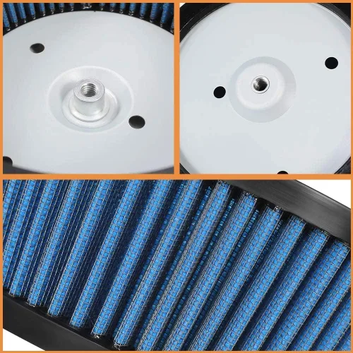 Vista 7 de HD-0800 29442-99e Filtro de aire para Harley Davidson Road King Electra Glide Screamin Eagle Road Glide Dyna Softail Springer Ultra Classic FatBoy