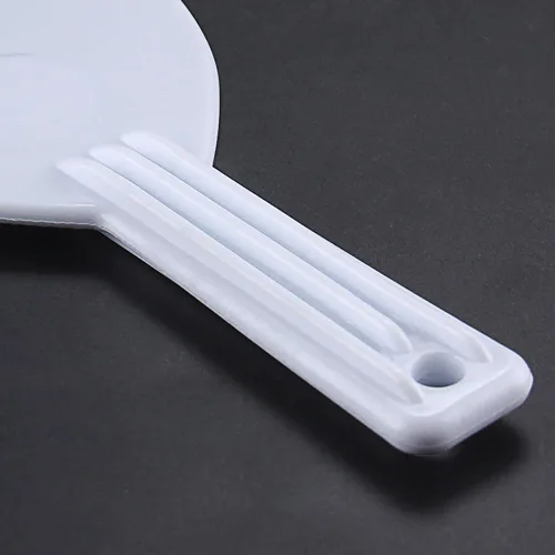 Vista 5 de 2 piezas de raspadores de mango de plástico para pasteles, crema para pasteles, pasta de pasteles, cortador de pizza, raspadores de alimentos