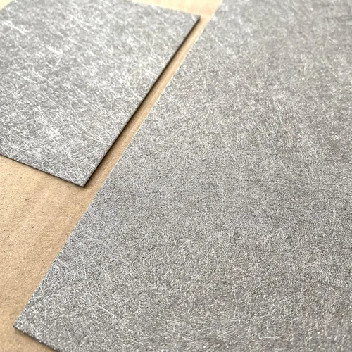 Vista 3 de Fieltro de fibra de titanio para máquina de absorción de hidrógeno pequeña 0.6/0.031 in Porosidad de espesor 60% -70% con alta porosidad, buena