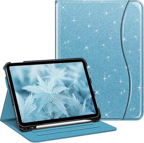 Vista 35 de Fintie Funda tipo libro para iPad (A16) de 11ª generación de 11 pulgadas Negro