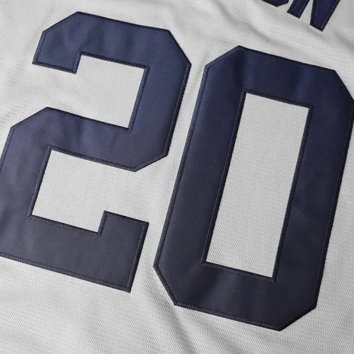 Vista 8 de Josh Gibson Jersey, 20 Homestead Grays Negro Liga Nacional Camiseta de Béisbol, Camiseta deportiva cosida S-3XL