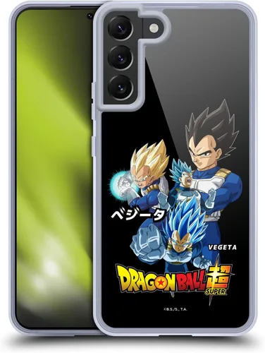Vista 38 de Head Case Designs Funda de gel con licencia oficial de Dragon Ball Super Group Future Trunks Arc Characters [protección de grado militar] compatible