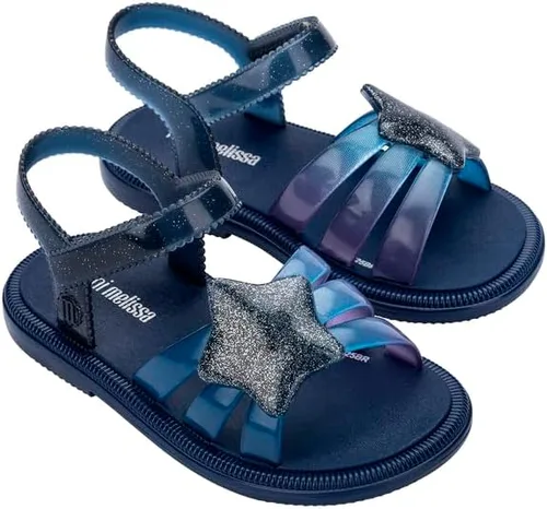 Vista 6 de mini melissa Sandalia Hip Sky Jelly para niños pequeños y niños