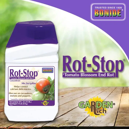 Vista 5 de Bonide 166 Rot Stop líquido concentrado para evitar descomposición en huertos de tomates