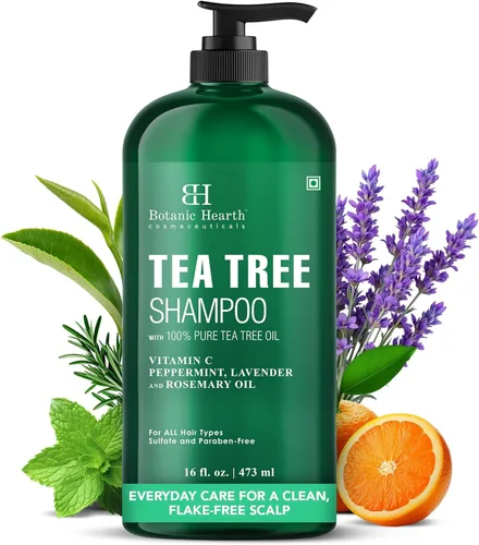 Vista 23 de Botanic Hearth Champú de Aloe Vera Infundido con Bergamota y Proteína Vegana Champú Clarificante para Hidratar, Suavizar y Fortalecer el Cabello