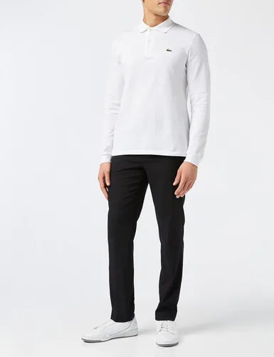 Vista 2 de Lacoste Mens Classic Long Sleeve Pique Polo Shirt