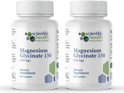 Vista 11 de Glicinato de magnesio 150 mg - Magnesio de alta absorción para la salud del corazón, los huesos y los músculos - Apoya los calambres en las piernas
