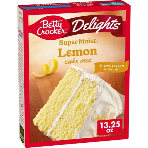 Vista 15 de Betty Crocker Delights Mezcla de pastel de vainilla francesa súper húmeda, 13.25 onzas