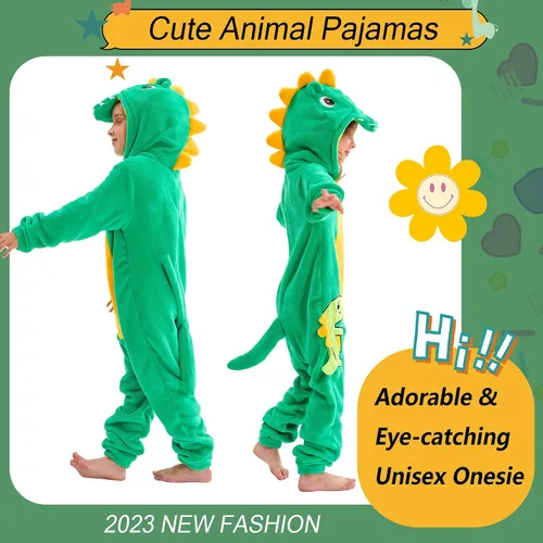 Vista 4 de Disfraz de animal para niños, ropa para el hogar, Halloween, cosplay, invierno, disfraz de una pieza